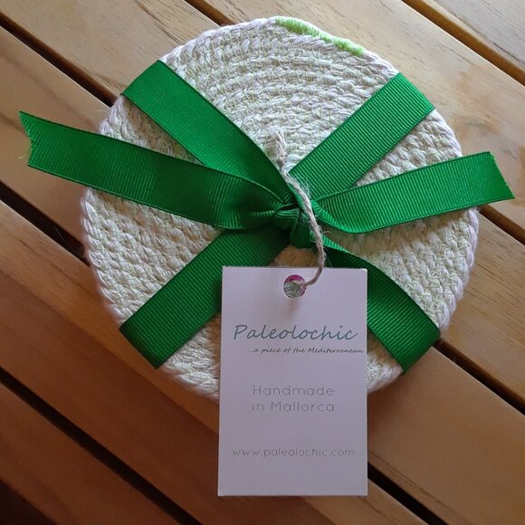Paleolochic Other - Cotton Rope Coasters - Set of 4 (NWT)